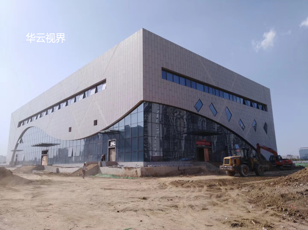 濱州防空活動(dòng)中心，55寸液晶拼接屏項(xiàng)目案例